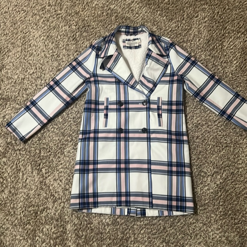 Tory Sport plaid coat